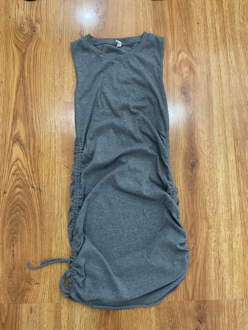 Wishlist Ribbed Gray Tank Top